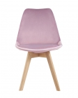 Комплект из двух стульев Stool Group FRANKFURT велюр розовый 2 шт. комплект