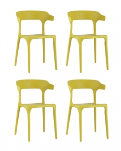 Стул Stool Group Neo пластик горчичный 4 шт.