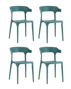 Стул Stool Group Neo пластик темно-бирюзовый 4 шт.