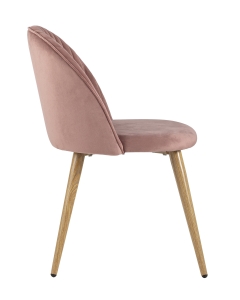 Стул Stool Group Лион Страйпс велюр розовый 2 шт
