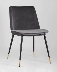 Стул Stool Group Мелисса велюр темно-серый 2 шт