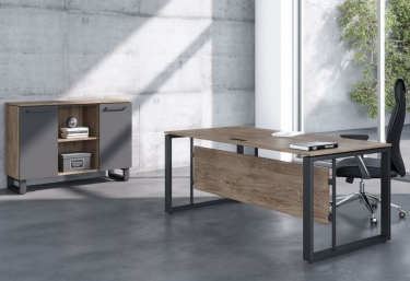 Стол руководителя Skyland ENIO EST 209 Кария Пальмира/Антрацит