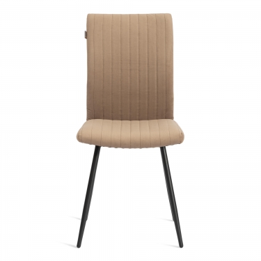 Стул обеденный Tetchair Monte Carlo разборный, ткань велюр, 45х55х97, бежевый/черный, Porsche 5
