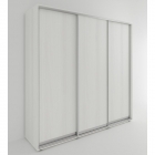 Шкаф-купе 3-х дверный Акцент Купе Акцент-Сим Д 2400х600 Выбеленное дерево