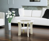 Стол Матрица журнальный 3 Белый матовый