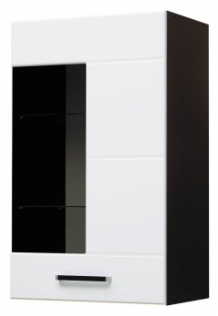 Модуль Матрица 04 от набора мебели для гостиной Грации 1 МДФ матовый Венге/Белый