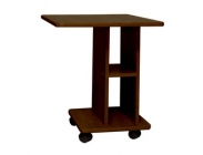 Столик журнальный АС-Мебель Леон ш600г500в550мм, венге