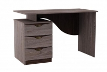Стол письменный Олмеко Лючия 33.23 Ясень анкор темный Венге