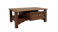 Стол журнальный Олмеко Сатурн-М03 Дуб кальяри Дуб коньяк
