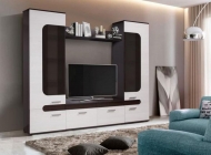 Тумба Олмеко Олимп-М02 Венге Ясень анкор светлый