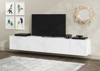 Тумба под ТВ Стиль СКАНДИ БЕЛЫЙ/БЕЛЫЙ ГЛЯНЕЦ