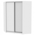 Шкаф-купе Аларти YA-198х1400-718-2Белый-D6D5