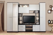 Стенка МиФ Флора Венге/беленый дуб