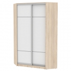 Шкаф-купе Аларти YA-230х1250-1ДСС-Белый-D4D4