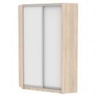 Шкаф-купе Аларти YA-230х1250-1ДСС-Белый-D6D6