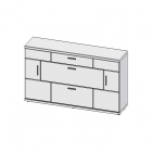 Комод Альтерна Корано Бм.Кор-06 Белый