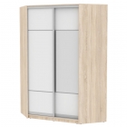 Шкаф-купе Аларти YA-230х1400-568-2ДСС-Белый-D4D3