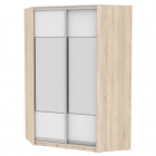 Шкаф-купе Аларти YA-230х1400-568-3ДСС-Белый-D3D3